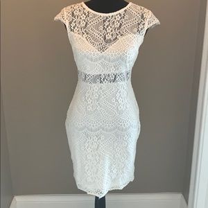 Little White Lace Dress